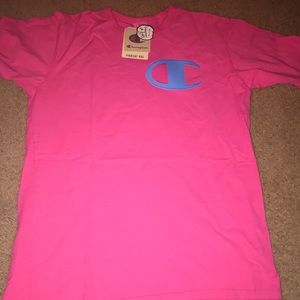 Pink champion tee